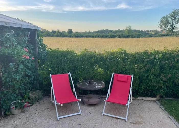 Vakantiehuis Independant Avec Jardin Clos Et Animaux Admis - Fr-1-489-159 *